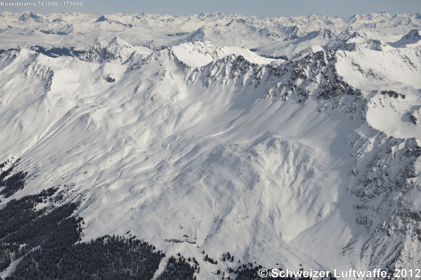 Skigebiet Alp Scharmoin (Position 2'763'325.98, 1'179'535.90), Parpaner Rothorn.